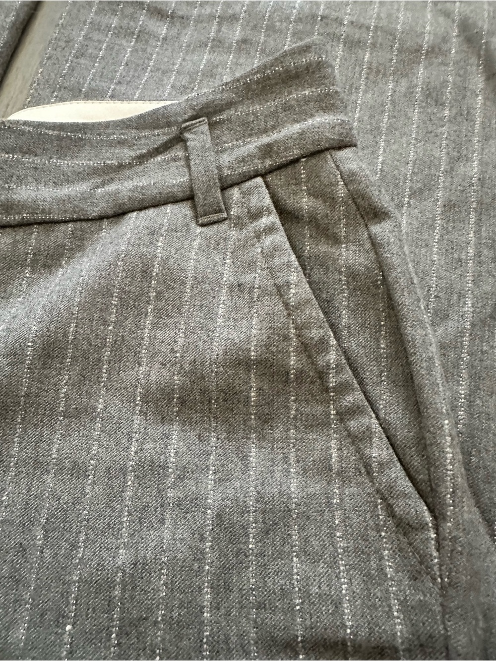 PAIGE Stripe Stretch Trousers - Picture 4 of 6
